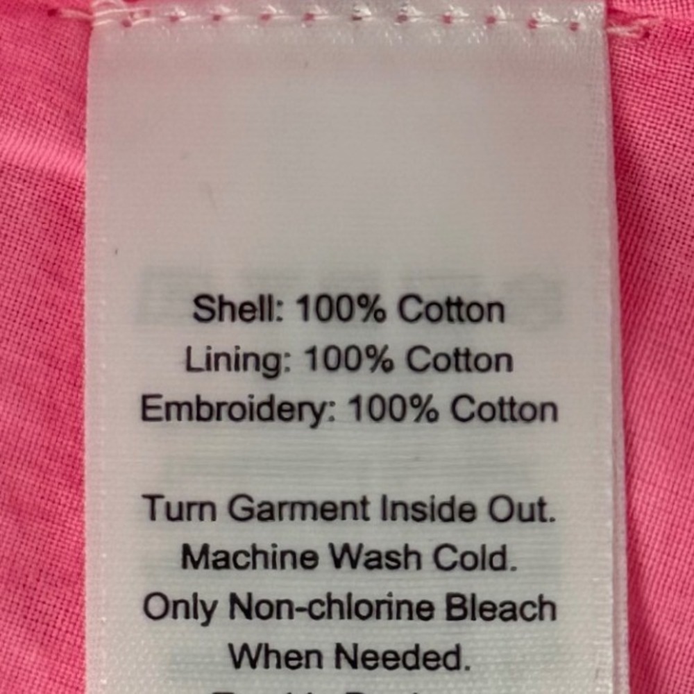 Vineyard Vines Hot Pink Eyelet Sleeveless Mini Dress - Picture 5 of 11